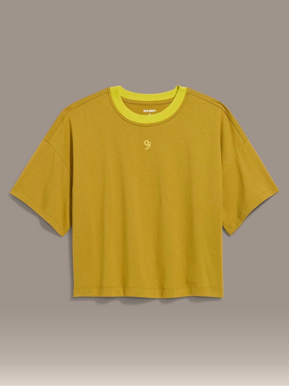 Old Navy x Christopher John
Rogers Crop T-Shirt - Olive